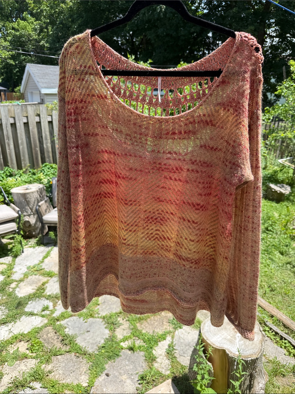 Free People Sunset Sweater Size Large Nwot